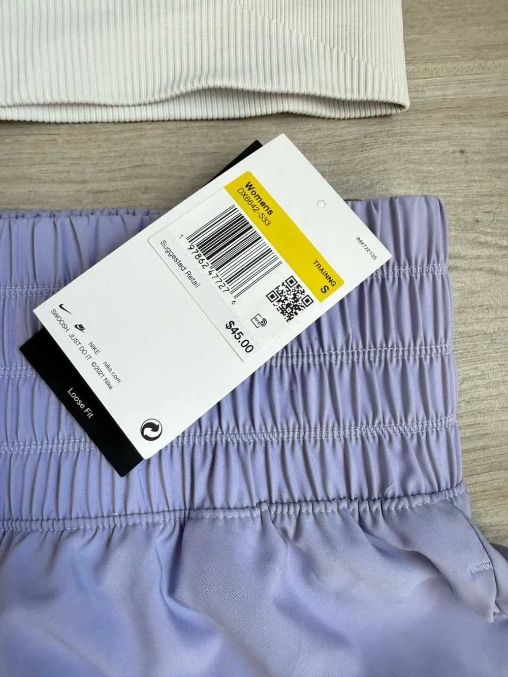New Nike Small Purple Dri Fit Running Shorts Lululemon Gray Sports Bra 4 Set
